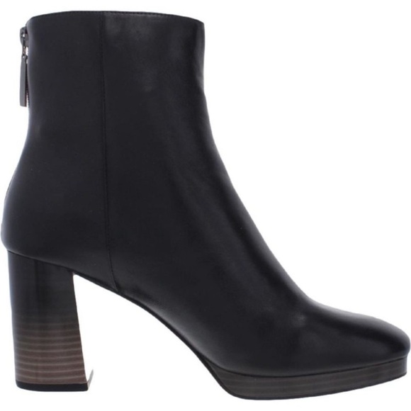 Sanctuary Womens Razzle Black Leather Ombre Heels Ankle Boots Shoes size 7.5 M‎ - Picture 15 of 15